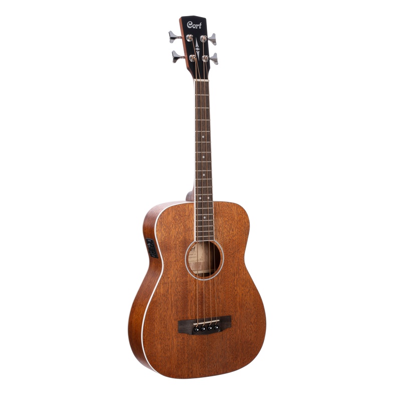 Bajo Acústico Mini Cort Ab590Mf Short Bk