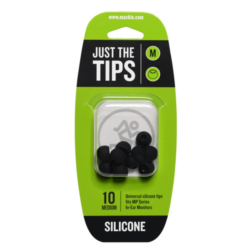 Puntas De Silicona In-Ear Mackie Mp Series Medium Bk