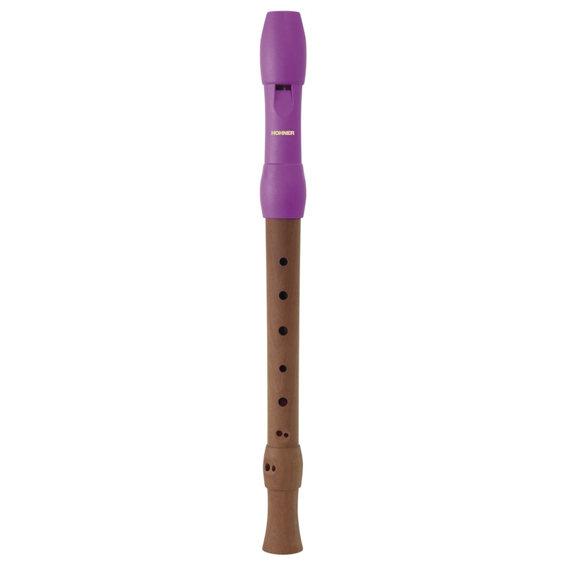FLAUTA SOPRANO HOHNER B95841 MADERA/PLASTICO ROSA BARROCA