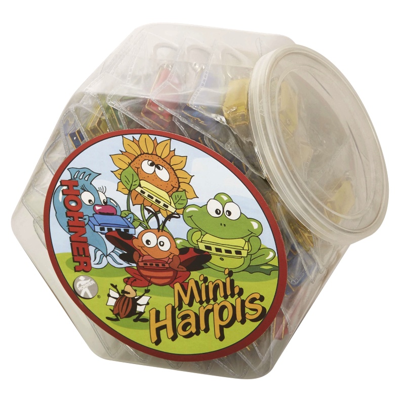 Armonica Hohner Pack 48 Uds Mini Harp Candy Box