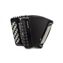 Acordeón De Botones Cromático Hohner Mattia Iv 120 C-Stepped Bk