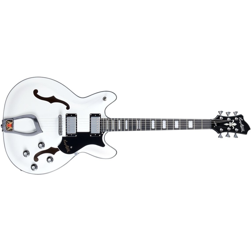 GUITARRA ELECTRICA SEMI-HUECO HAGSTROM VIKING WH