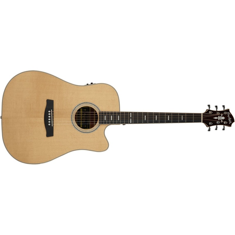 Guitarra Electroacustica Hagstrom Orsa Dreadnought Ce Nat