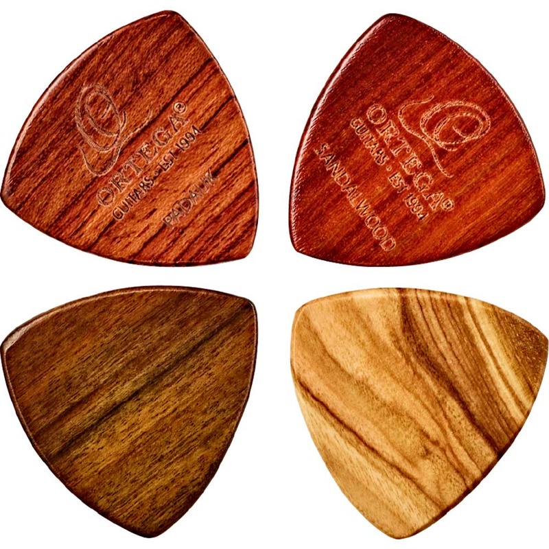 Púas De Madera Ortega Pack 4