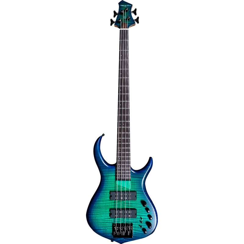 BAJO FRETLESS MARCUS MILLER M7 ALDER-4 FRETLESS 2ND GEN TBL TRANS BLUE