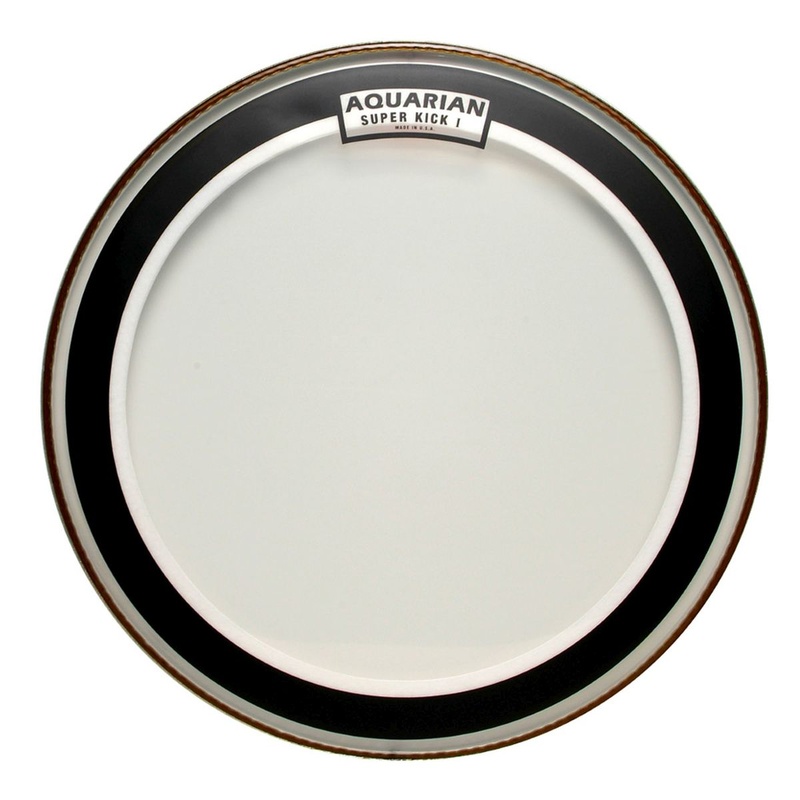 Parche De Bombo Aquarian Ski22 Superkick I Transparent