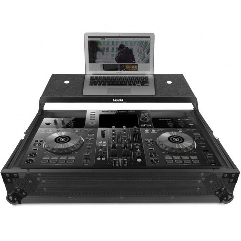 FLIGHT CASE UDG GEAR U91065BL FC PIONEER XDJ-RR BLACK PLUS (LAPTOP SHELF)