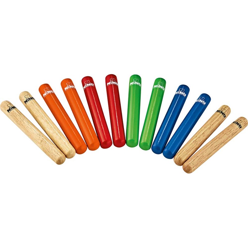 Claves Nino Percussion Nino502-Mc