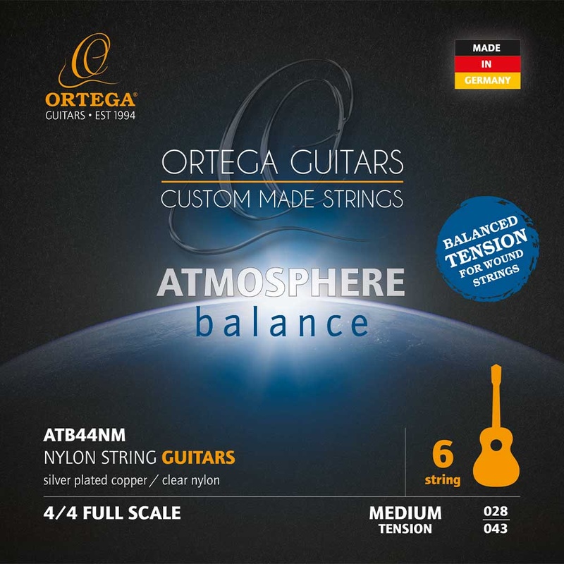 Cuerdas Gitarra Clásica Ortega Atb44Nm