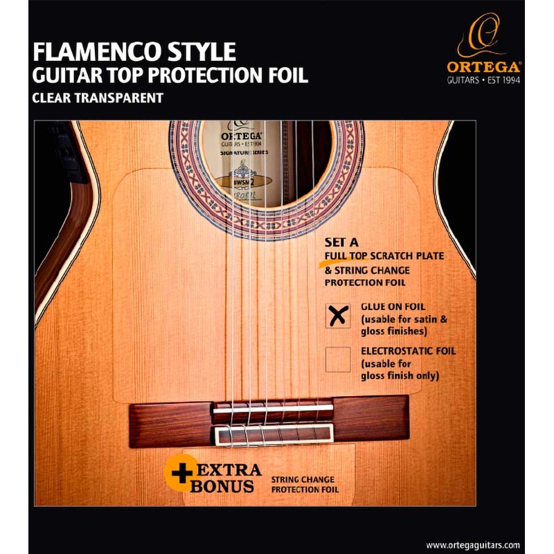 Golpeador De Guitarra Clásica Ortega Opg-Flam1