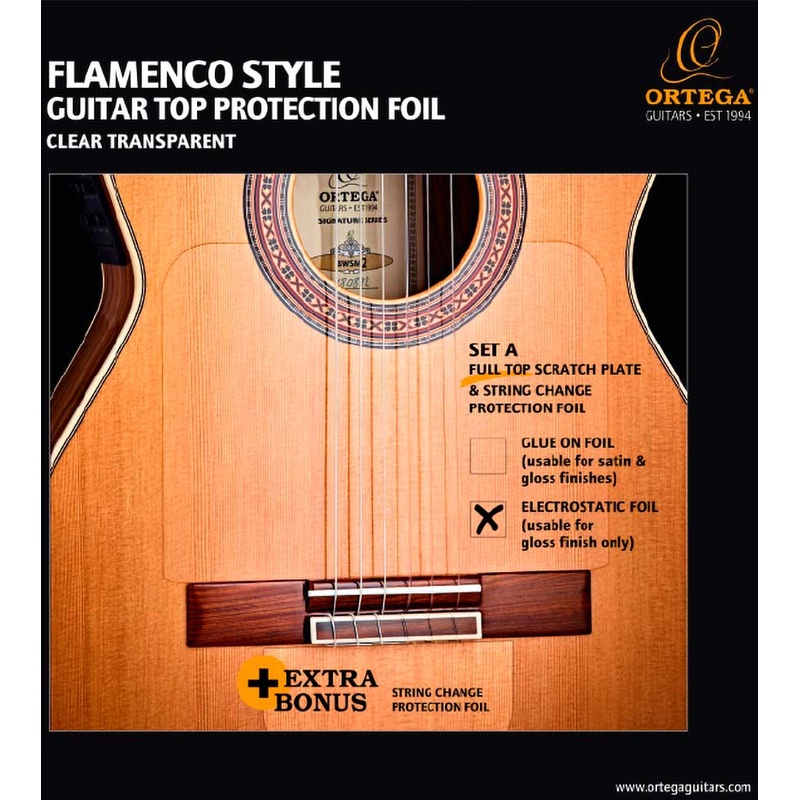 Golpeador De Guitarra Clásica Ortega Oerp-Flam1
