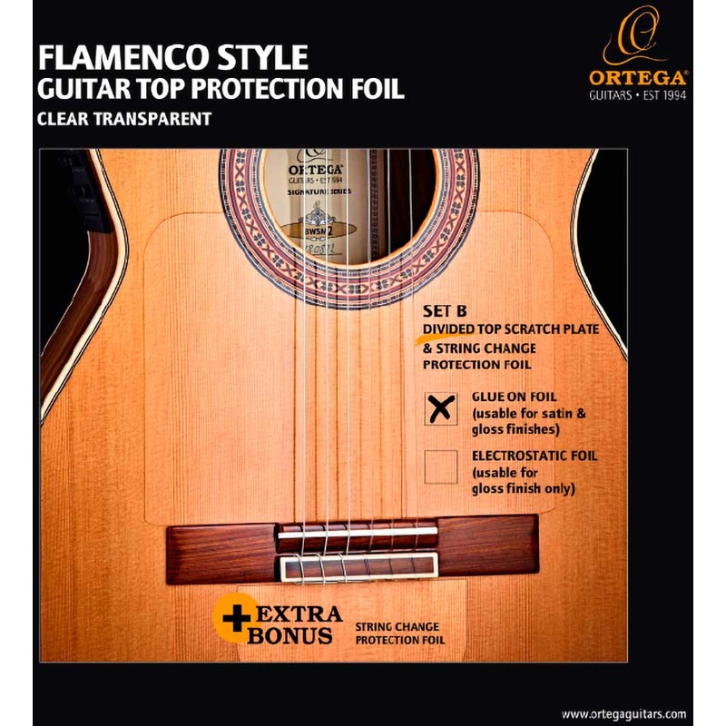 Golpeador De Guitarra Clásica Ortega Opg-Flam2