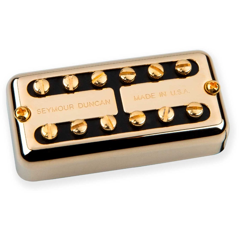 Pastilla Humbucker Seymour Duncan Psyclone Vintage Bridge Gold Cover