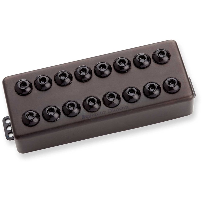 PASTILLA HUMBUCKER SEYMOUR DUNCAN INVADER 8STR BK METAL