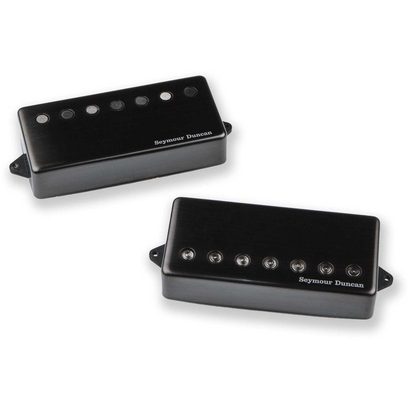 PASTILLAS HUMBUCKER SEYMOUR DUNCAN J LOOMIS SET AMT BK 7STR
