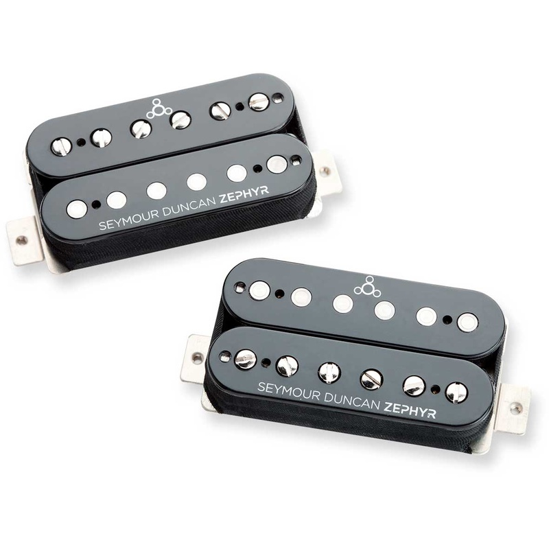 Pastilla Humbucker Seymour Duncan Zs-1S Zephyr Silver Hb Set Bk