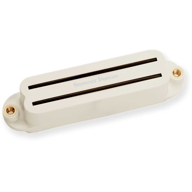 Pickup Humbucker Seymour Duncan Shr-1N Hot Rails For Strat Parchmet