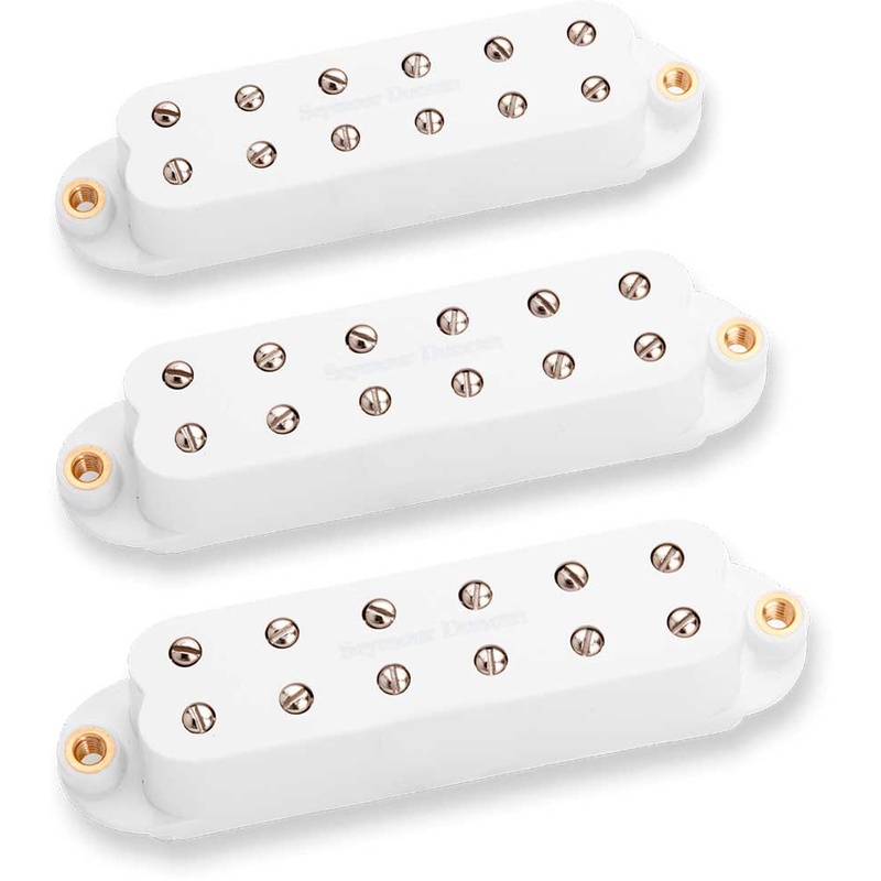 Pickup Gitarra Seymour Duncan Set Little 59 Strat Wh