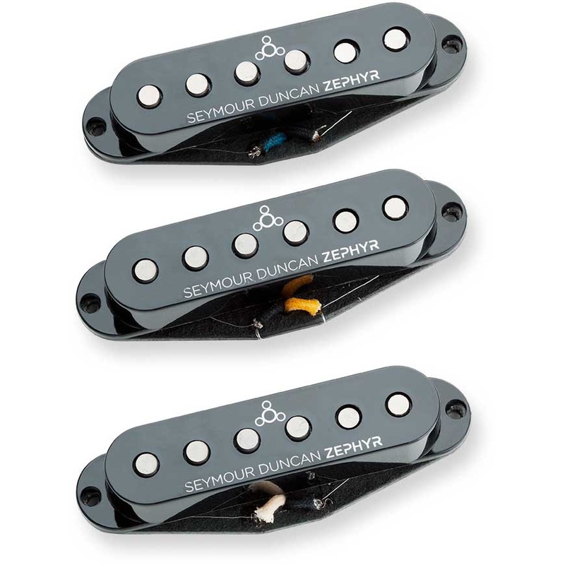 Pastilla Seymour Duncan Zsl1S Zephyr Silver Strat Set Bk
