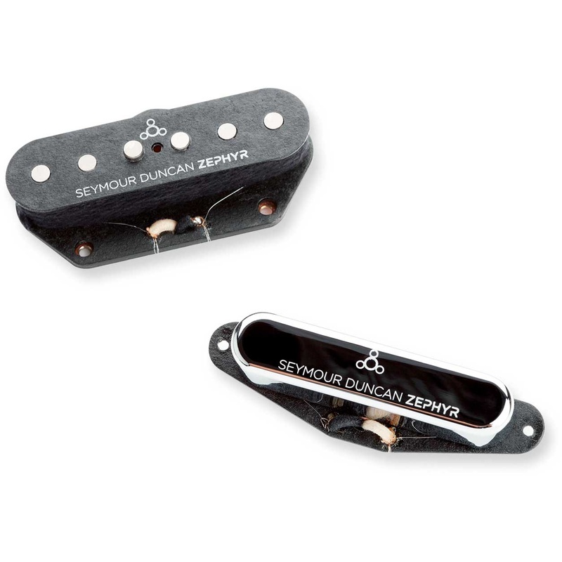 Pastilla Seymour Duncan Ztl-1S Zephyr Silver Tele