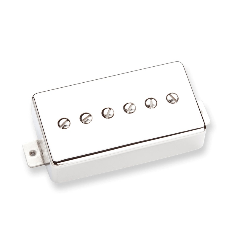 COVER DE PASTILLA SEYMOUR DUNCAN SPH90-1N PHAT CAT NICKEL COVER