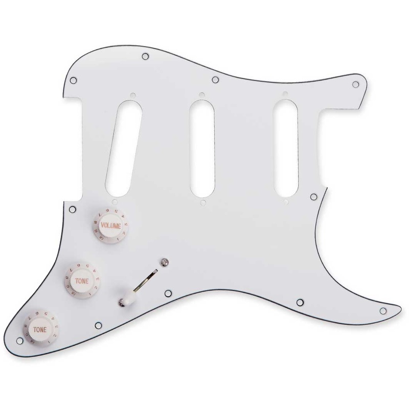 Pickgrd Assy Seymour Duncan Byop Wh