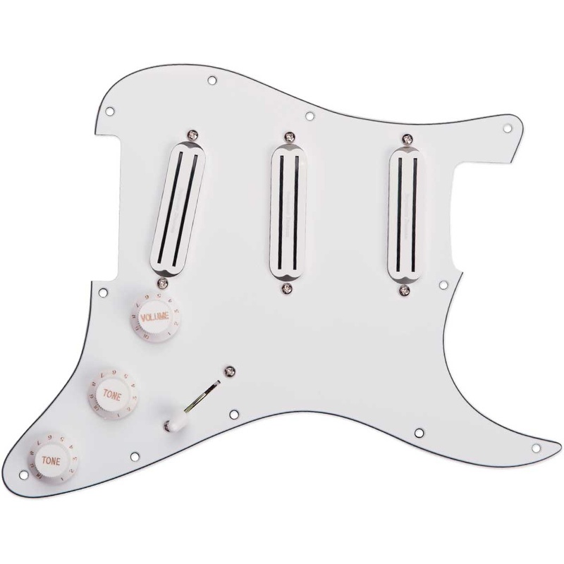 Pickgrd Assy Seymour Duncan Triple Rails Wh