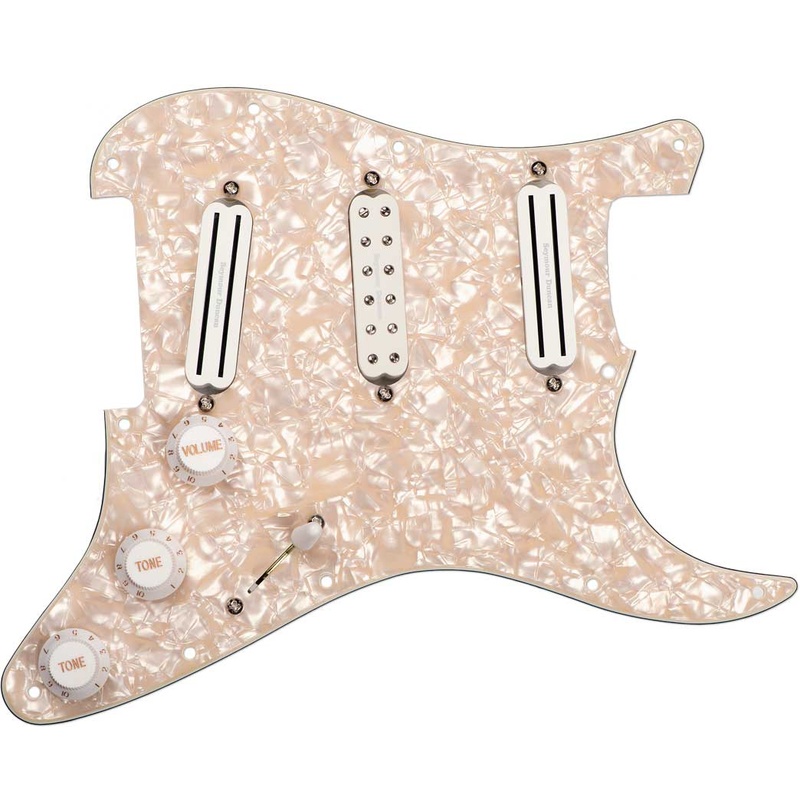 Pickgrd Assy Seymour Duncan Dave Murray Pearloid