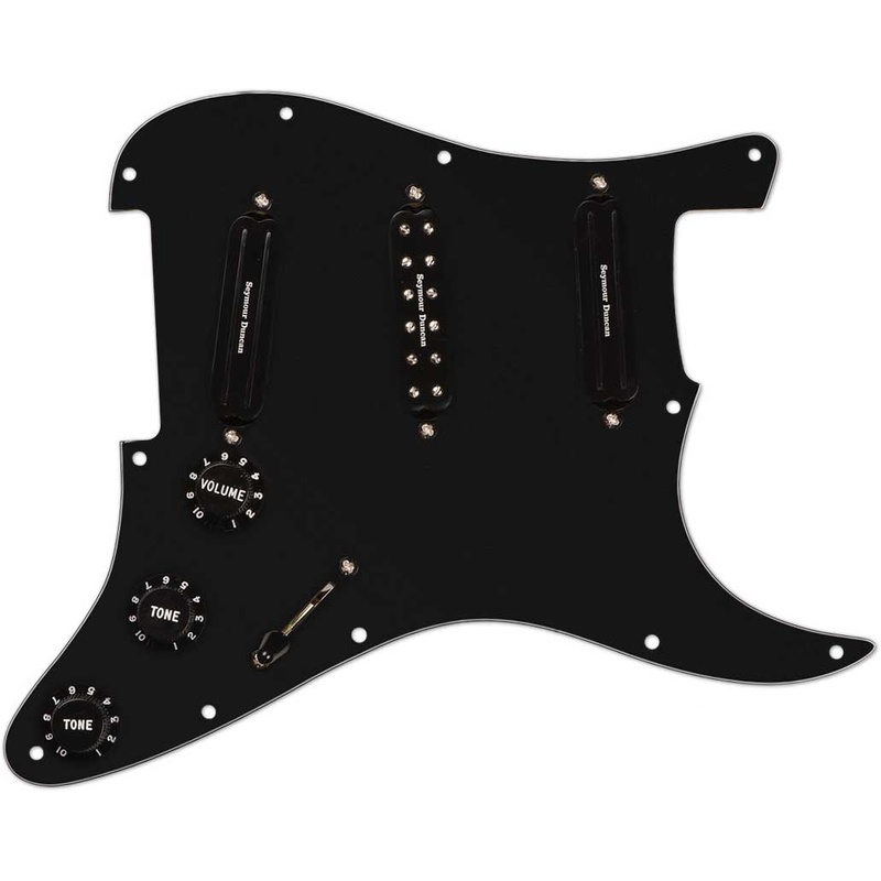 Pickguard Seymour Duncan Dave Murray Bk