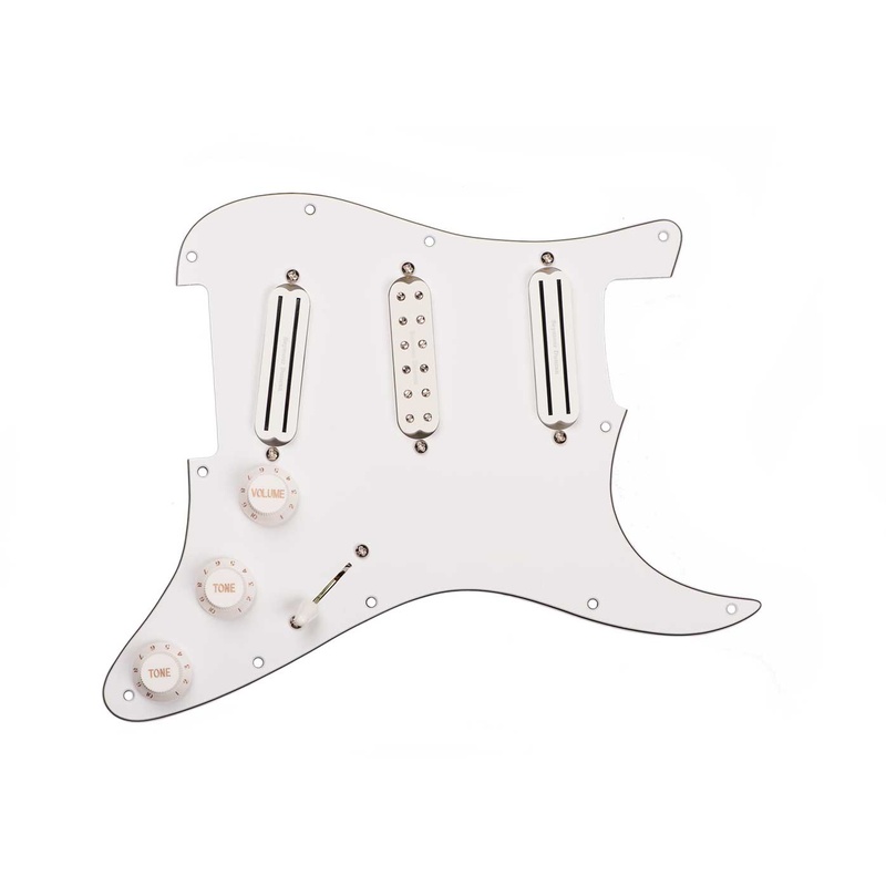 Pickgrd Assy Seymour Duncan Dave Murray Wh