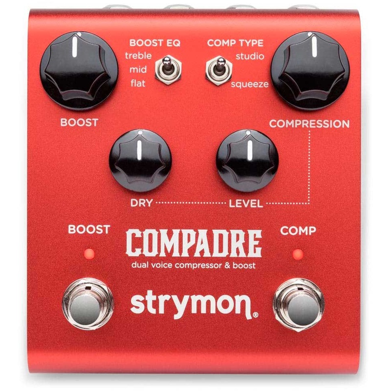 PEDAL COMPRESSOR BOOST STRYMON COMPADRE COMP DUAL B
