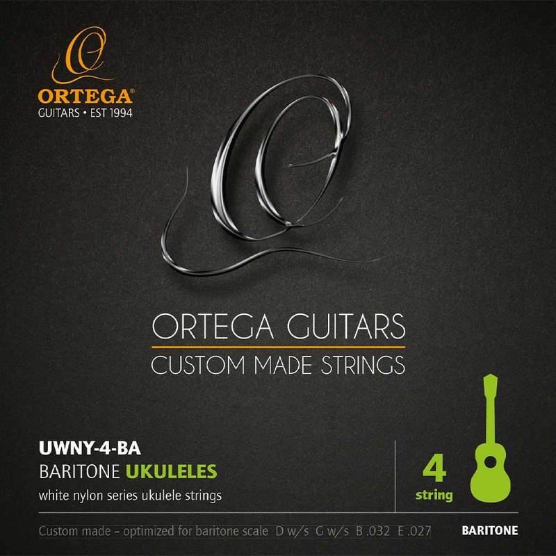 CUERDAS UKELELE ORTEGA UWNY-4-BA WH