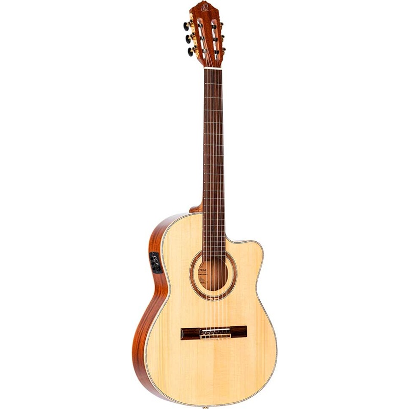 Guitarra Clásica Electrificada Ortega Rce138-T4