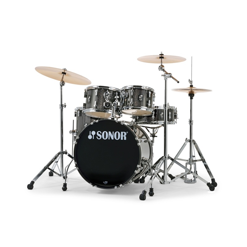 Set De Batería Acústica Sonor Aqx Studio Set Bms Bk
