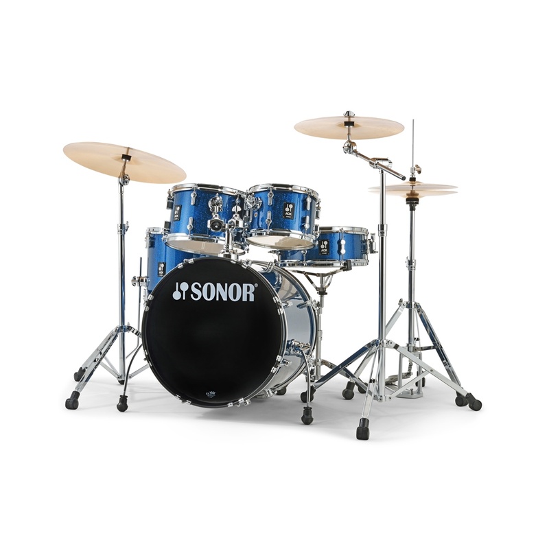 SET DE BATERÍA ACÚSTICA SONOR AQX STUDIO BOS BLUE OCEAN SPARKLE