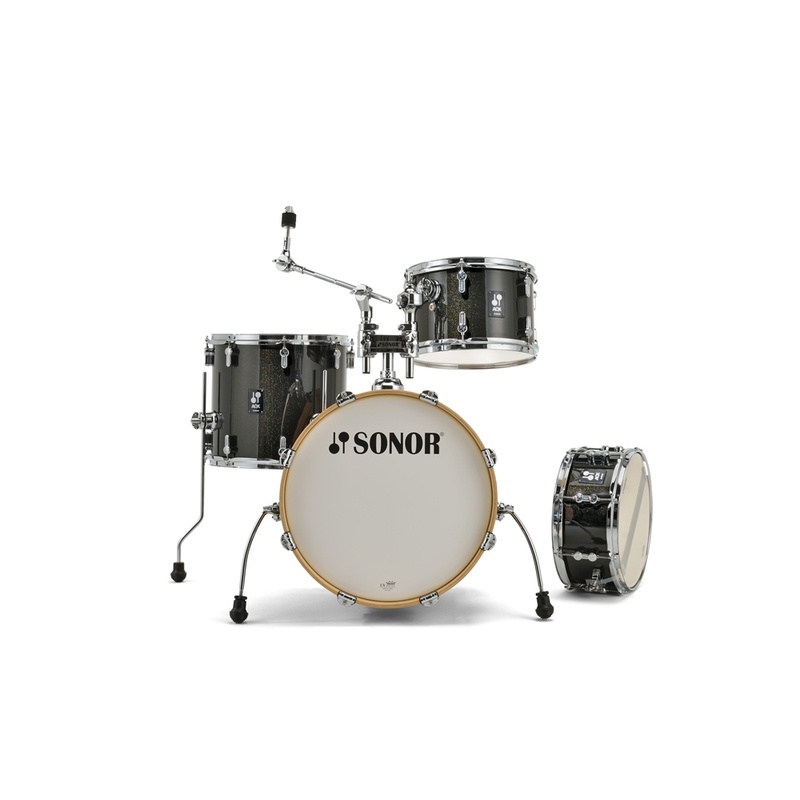Set De Batería Acústica Sonor Aqx Jazz Set Bms Midnight Sparkle Bk