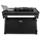 FLIGHT CASE UDG GEAR ULTIMATE FLIGHT CASE PORTABLE Z-STYLE DJ TABLE BK PLUS WHEELS