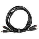 CABLE AUDIO RCA UDG GEAR U97001BL ULTIMATE AUDIO CABLE SET RCA-RCA STRAIGHT BK