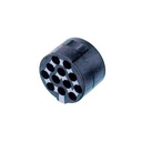 INSERTO MACHO CONECTOR AÉREO NEUTRIK MMI BK