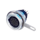 CONECTOR CHASIS HEMBRA 12 PIN NEUTRIK MPF12-V