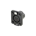 CONECTOR XLR NEUTRIK NC10FDX-TOP BK