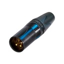 CONECTOR XLR NEUTRIK NC10MXX-14-B BK