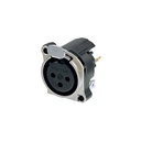 CONECTOR XLR HEMBRA 3 PINES NEUTRIK NC3FBV1