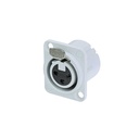 CONECTOR DE CHASIS XLR HEMBRA NEUTRIK NC3FD-LX-WH