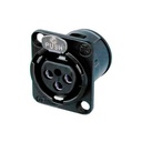 CONECTOR XLR NEUTRIK NC3FD‑V‑BAG BK