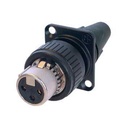 XLR CONECTOR HEMBRA NEUTRIK NC3FDX-EMC-SPEC
