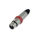 XLR CONECTOR HEMBRA DE 3 PIN NEUTRIK NC3FXS