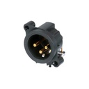 CONECTOR XLR NEUTRIK NC3MAAH-1 BK