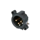 CONECTOR XLR NEUTRIK NC3MAH BK
