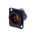 CONECTOR XLR NEUTRIK NC4MD-LX-B